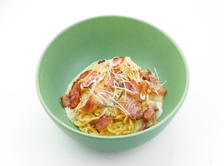 Спагетти карбонара по-римски